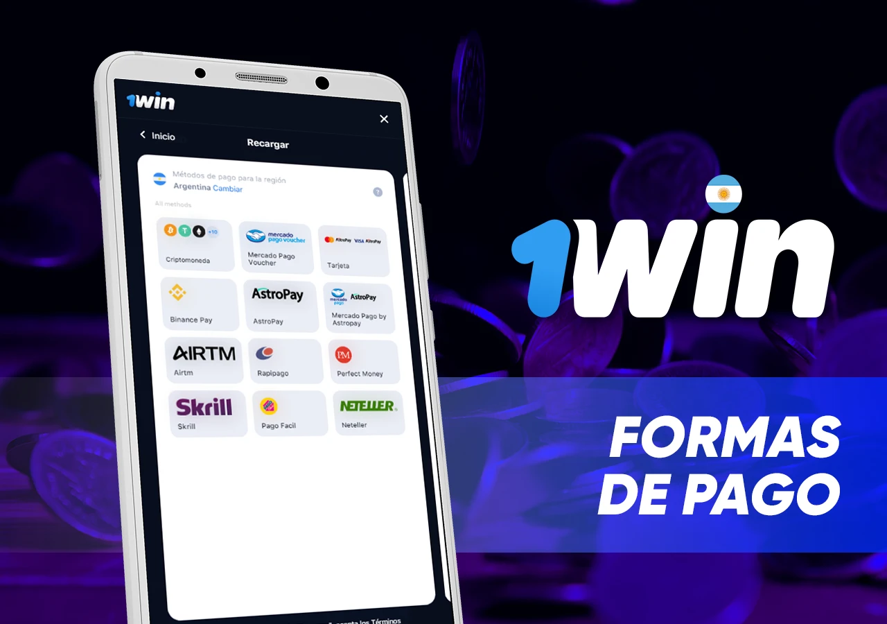 Descripción detallada de los métodos y sistemas de pago disponibles en la plataforma 1Win