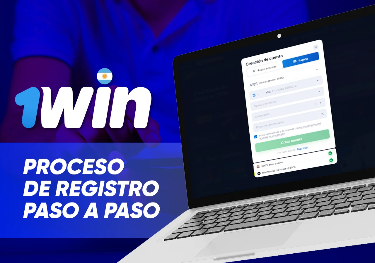 Guía paso a paso para crear su cuenta 1Win