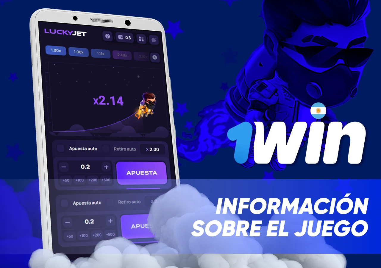 Información básica sobre el juego 1Win Lucky Jet y su desarrollador