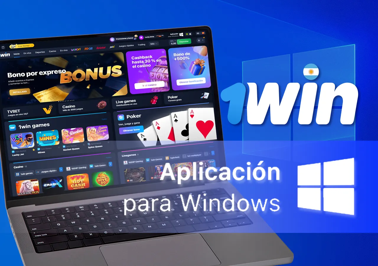 Instrucciones para instalar la aplicación de casino y casa de apuestas para PC